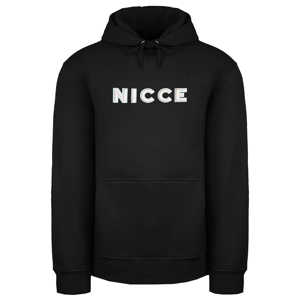 Nicce Long Sleeve Pullover Black Mens Truman Hoodie 201 1 02 01 0001