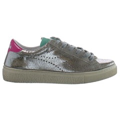 Diadora Montecarlo H Lame'Dirty Womens Silver Trainers