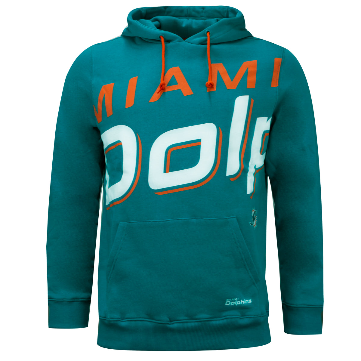 Fanatics Mens Hoodie Miami Dolphins Graphic Jumper Teal 2022MTEA1OVMDO