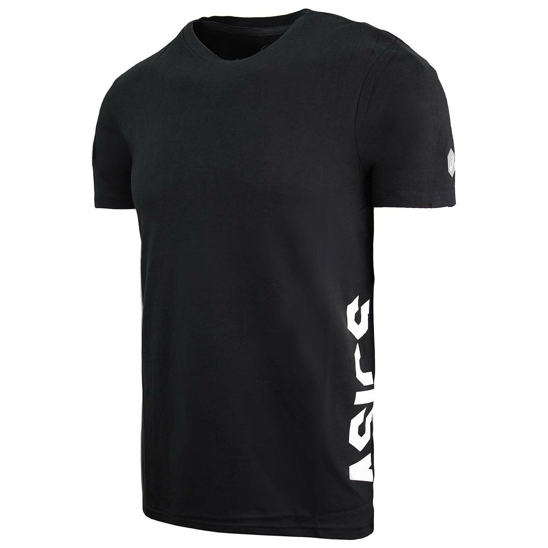 Asics Logo Mens Black T-Shirt