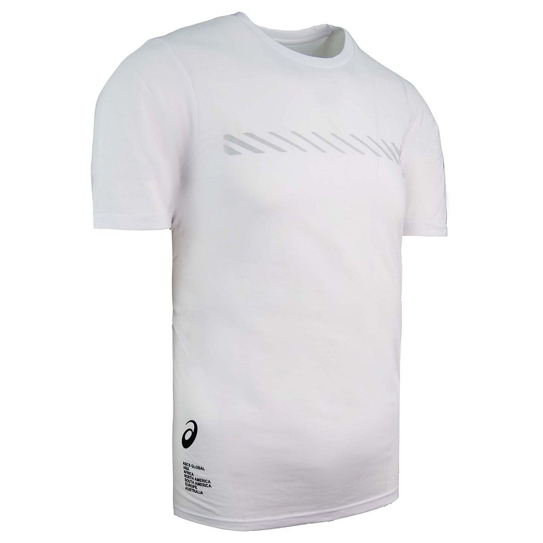 Asics City Attack Mens White T-Shirt