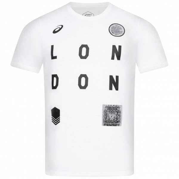 Asics London City Mens White T-Shirt