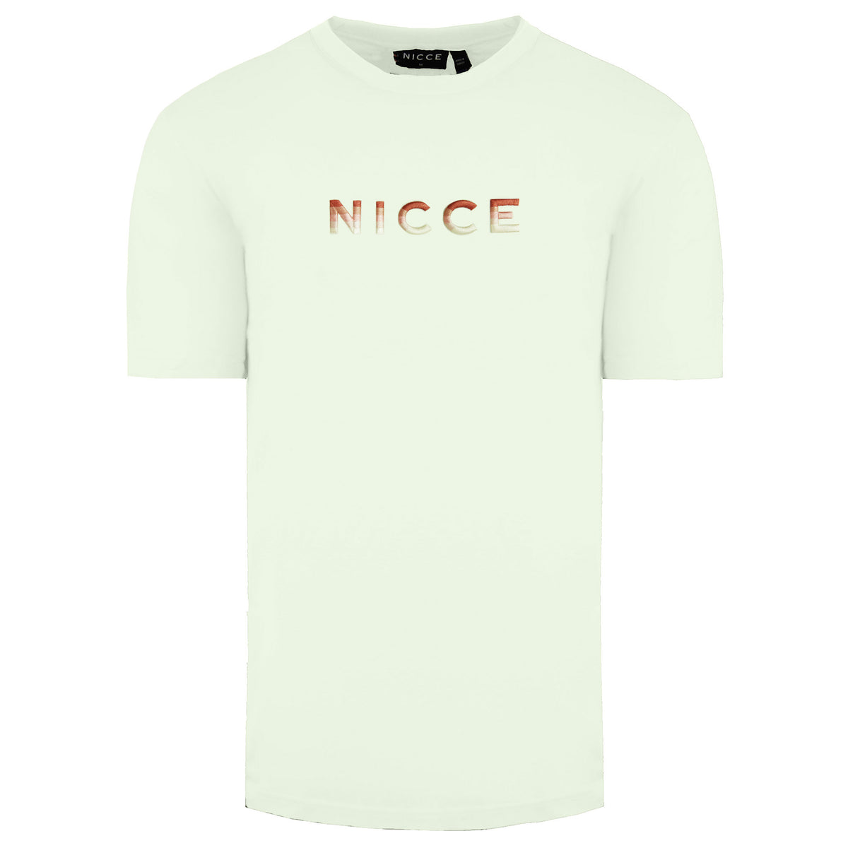 Nicce Vina Mens Cream T-Shirt