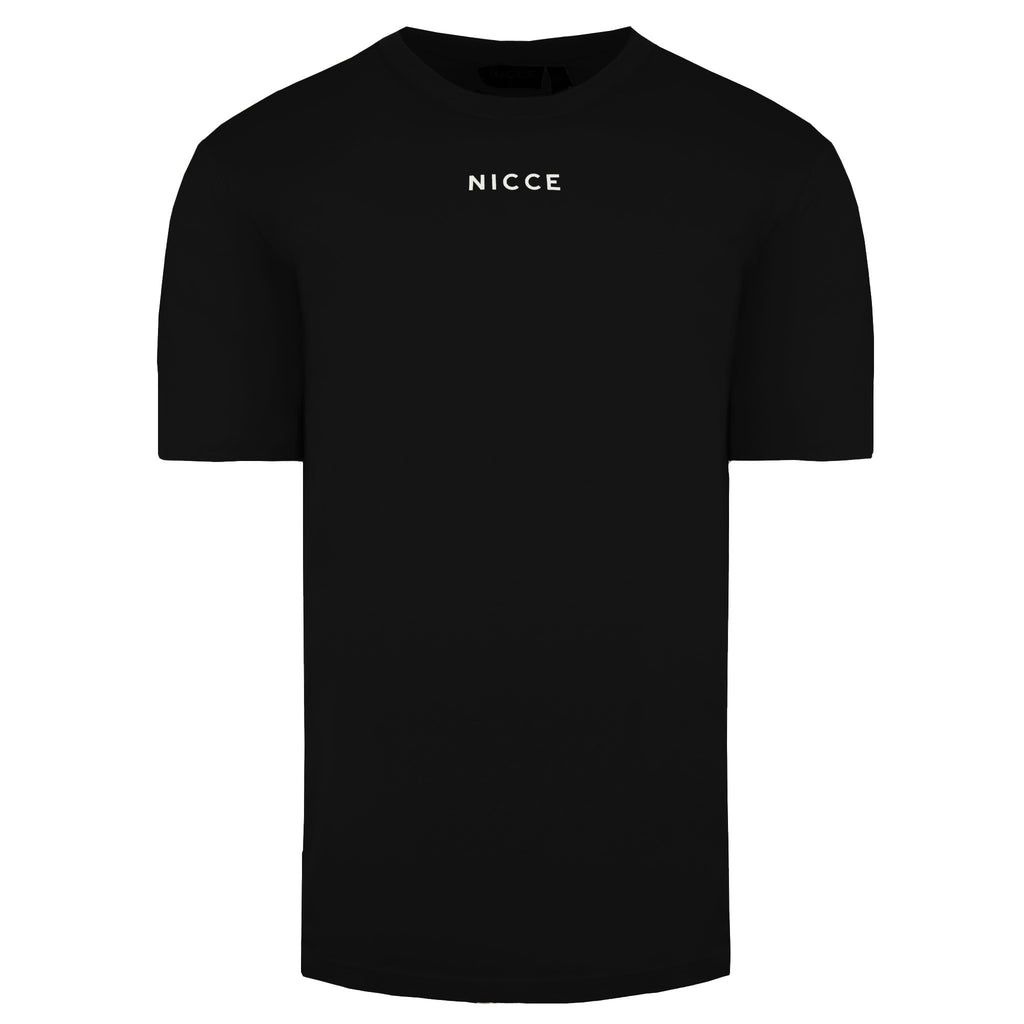 Nicce Mede Mens Black T-Shirt