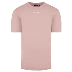 Nicce Mede Mens Pink T-Shirt