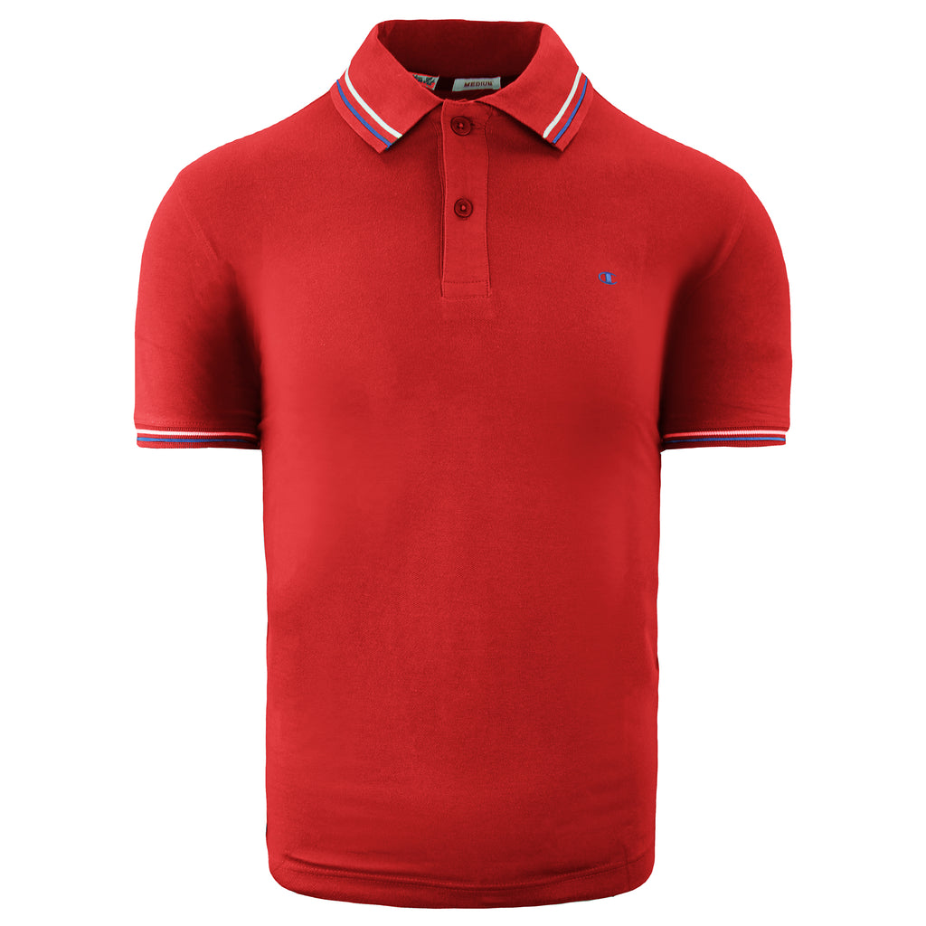 Champion Heritage Fit  Mens Red Polo Shirt