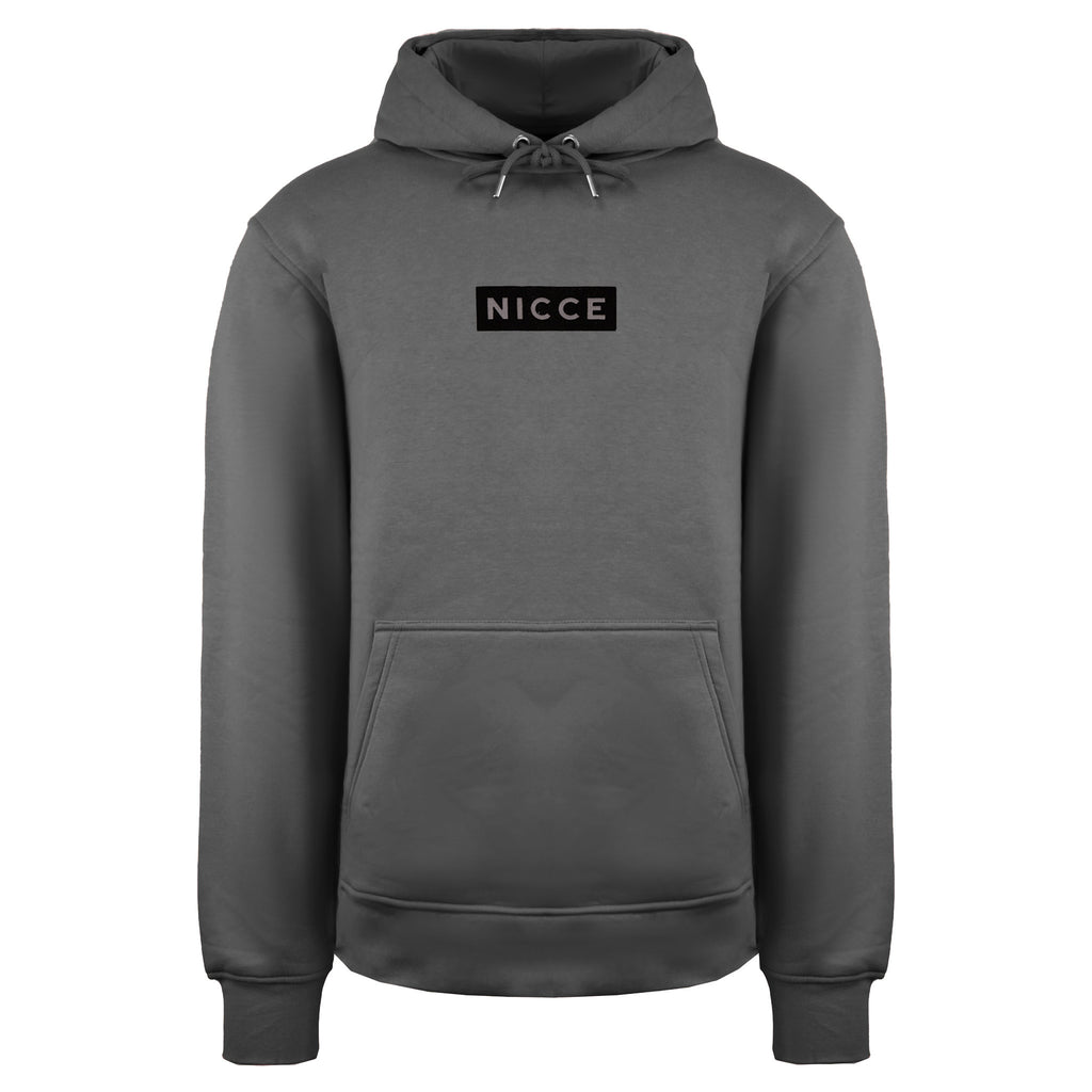 Nicce Crib Mens Grey Hoodie