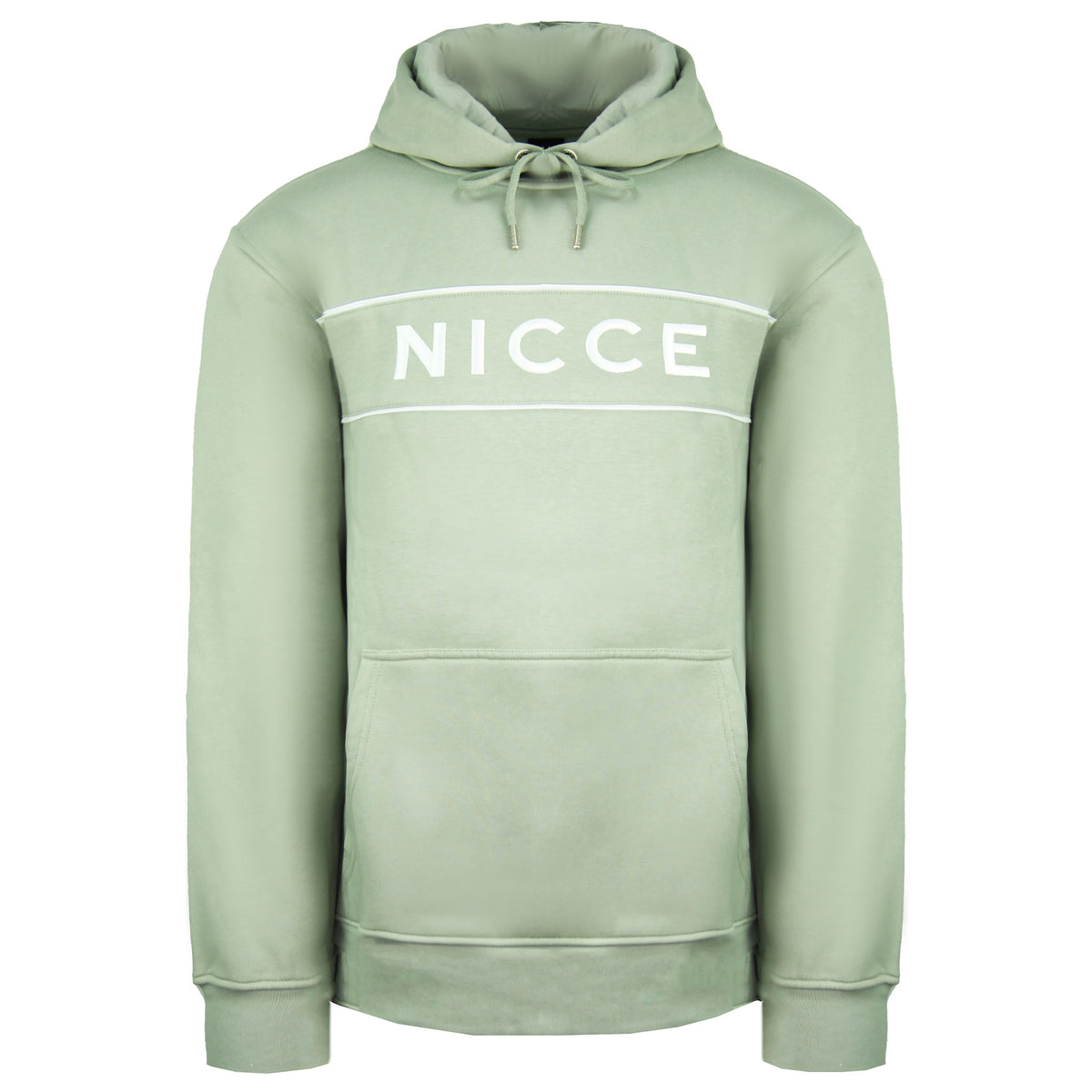 Nicce Long Sleeve Pullover Green Mens Geti Hoodie 211 1 02 09 0341