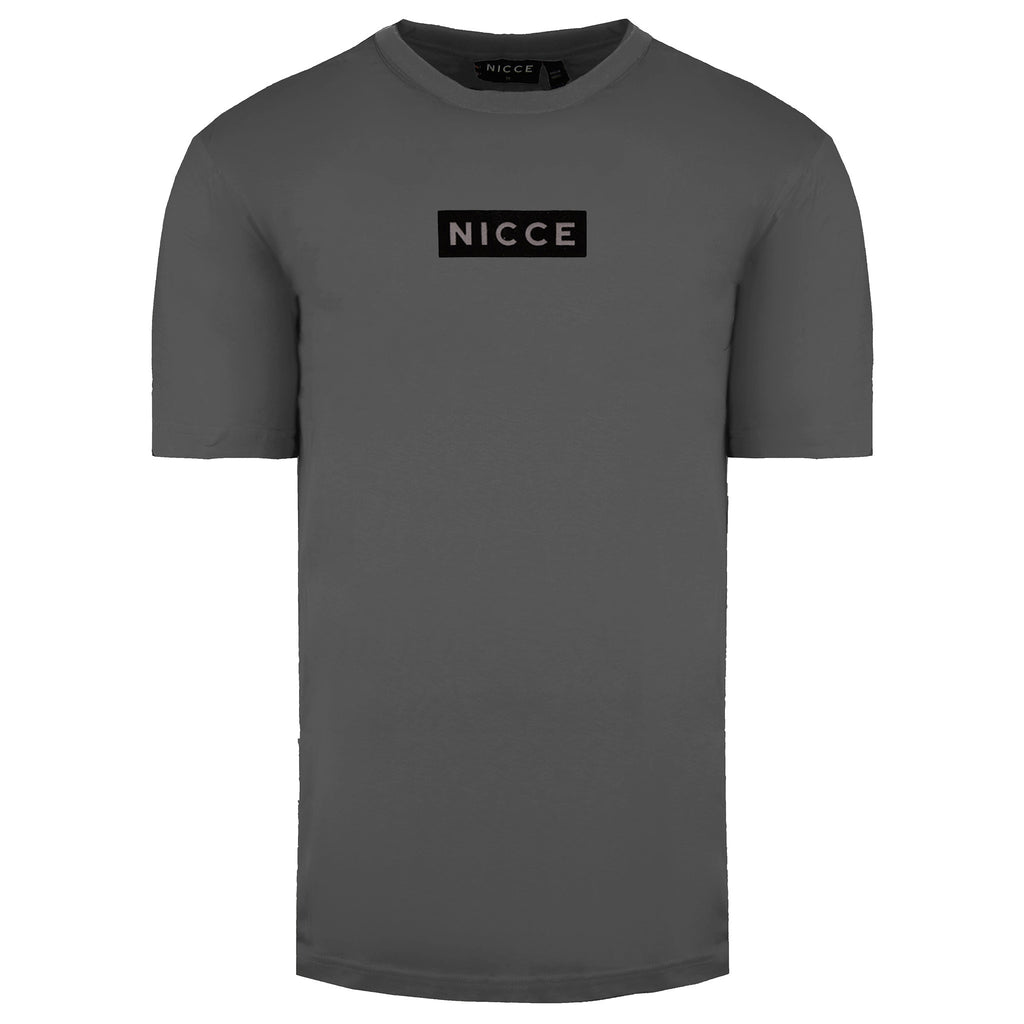 Nicce Crib Mens Grey T-Shirt