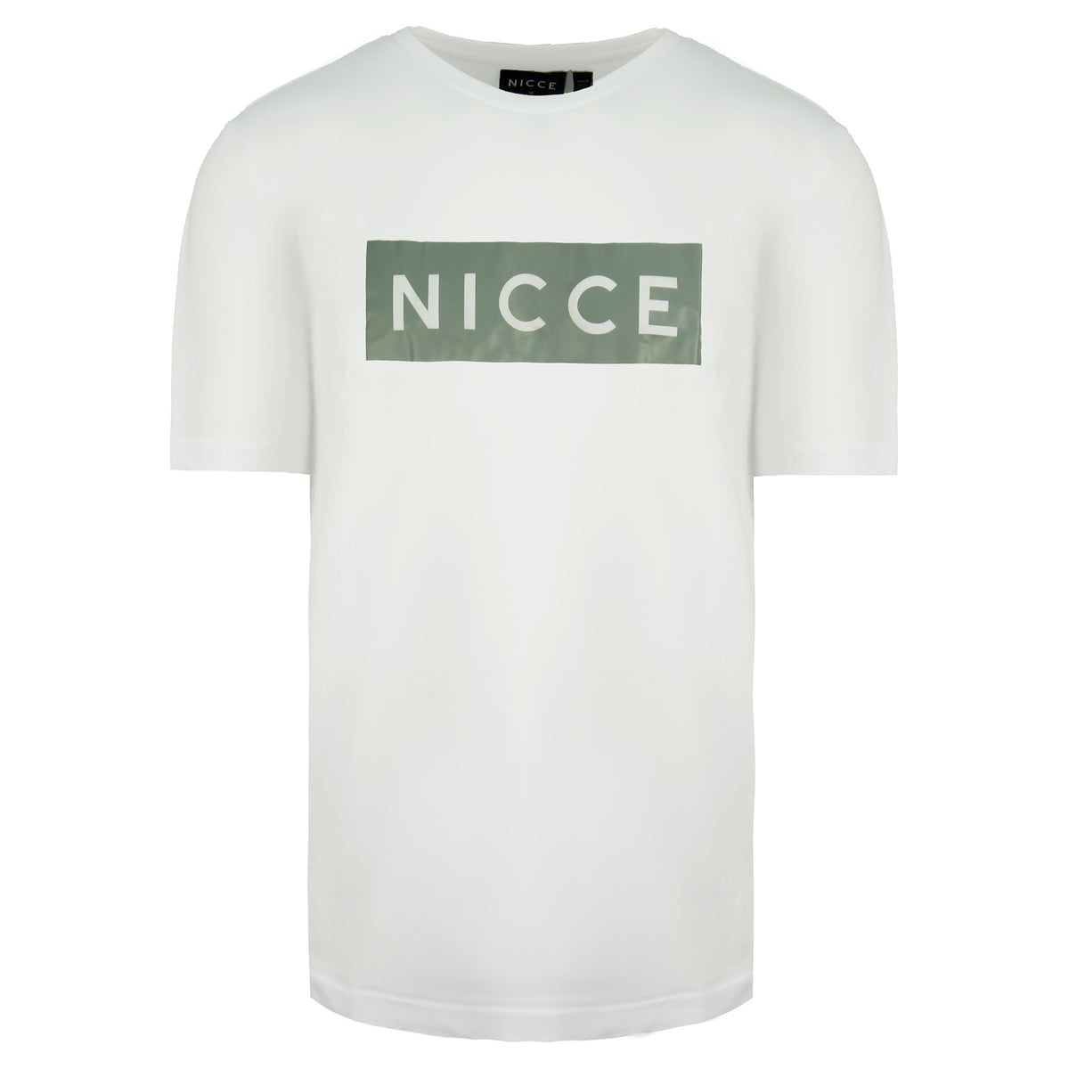 Nicce Emblem Mens White T-Shirt