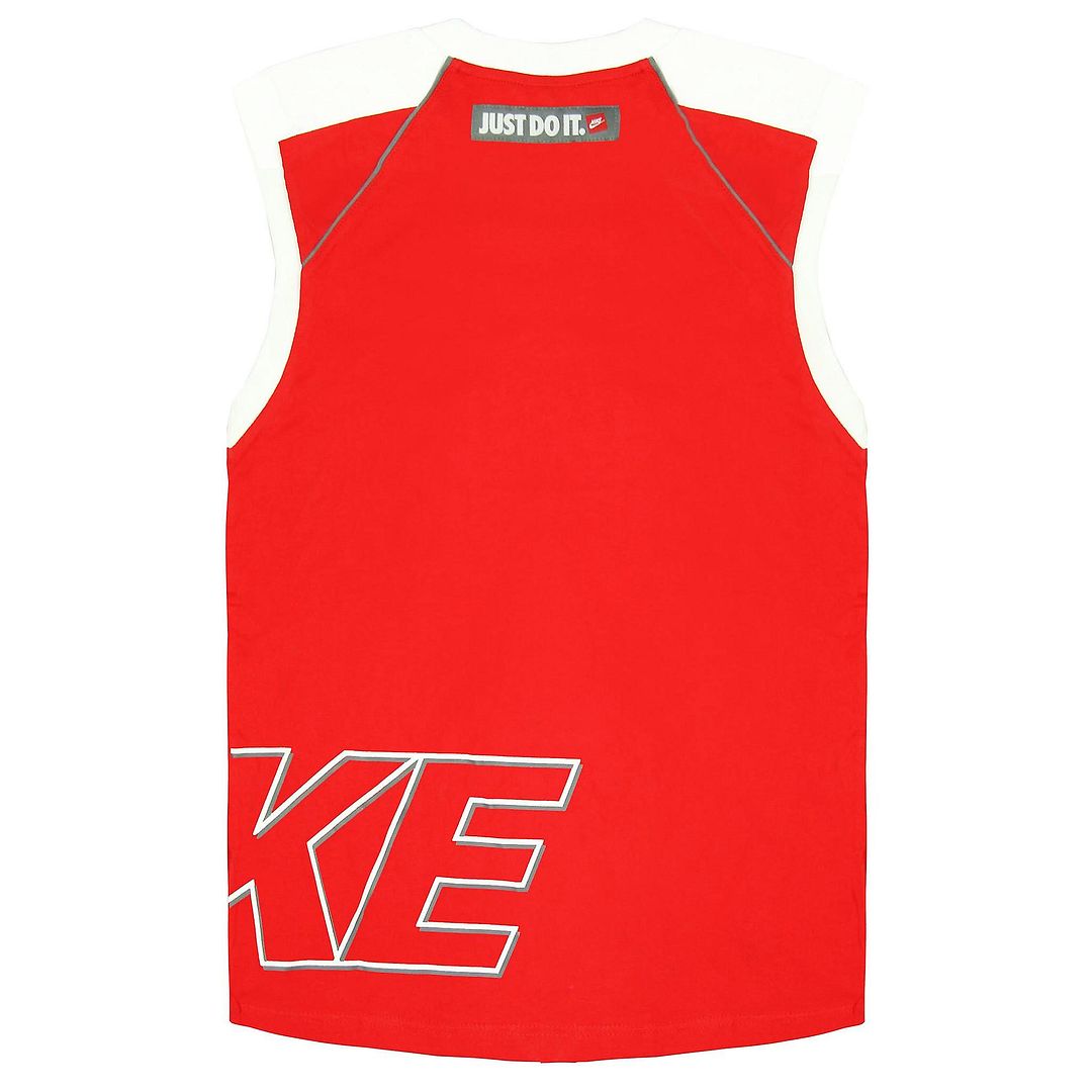 Nike Active Kids Red/White Tank Top