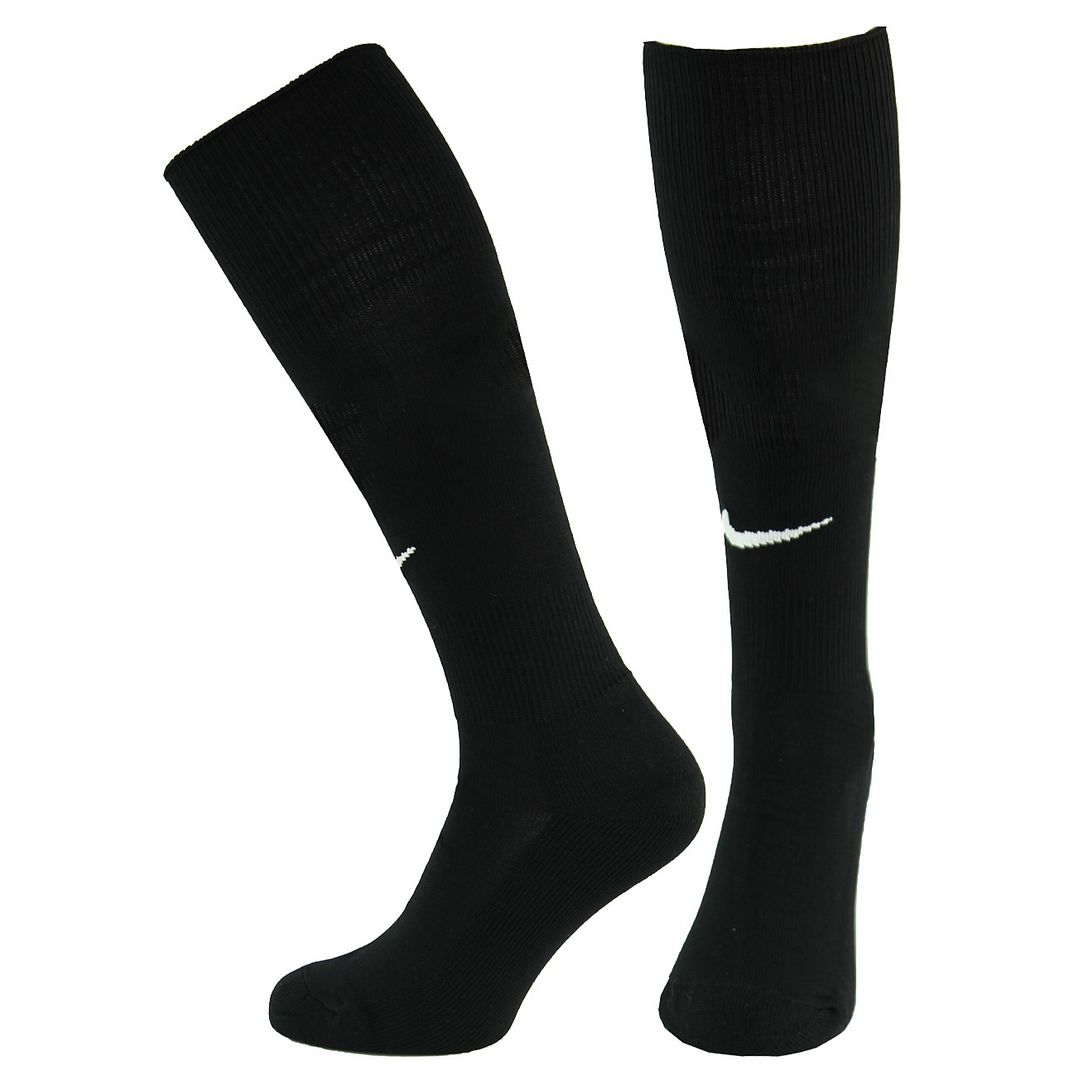 Nike Graphic Logo Mens Black Park II Game Socks