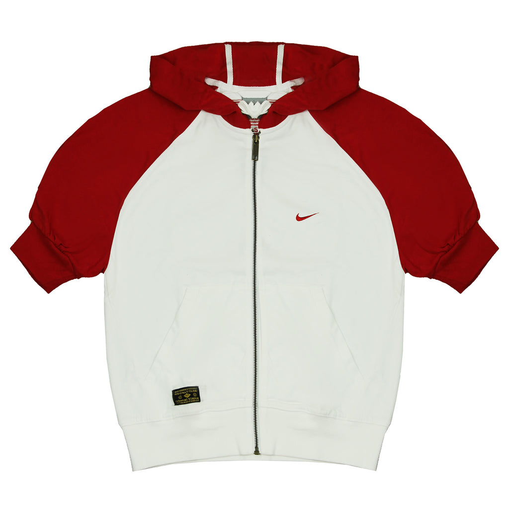 Nike Womens White/Red Active Jacket