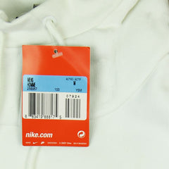 Nike Mens White Hoodie