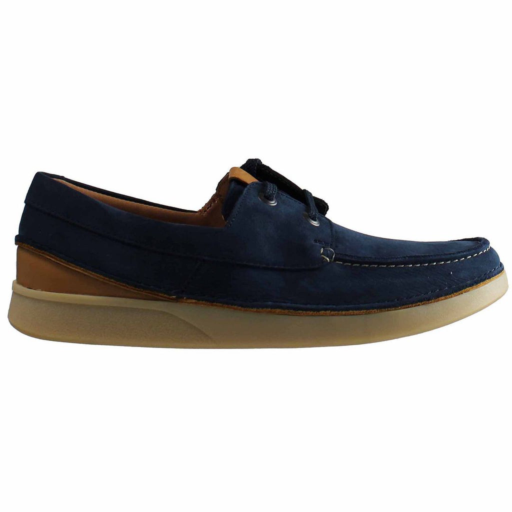 Clarks Oakland Sun Mens Navy Shoes