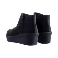 Clarks Step Rose Womens Black Boots