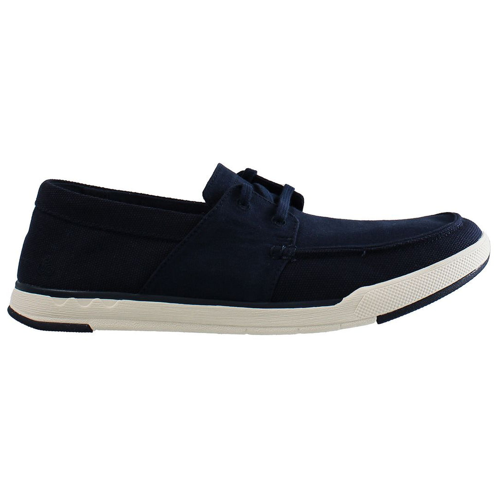 Clarks Step Isle Base Mens Navy Shoes