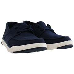 Clarks Step Isle Base Mens Navy Shoes