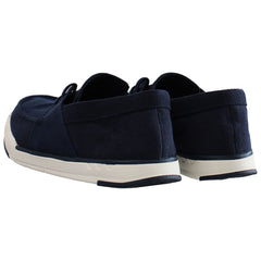 Clarks Step Isle Base Mens Navy Shoes