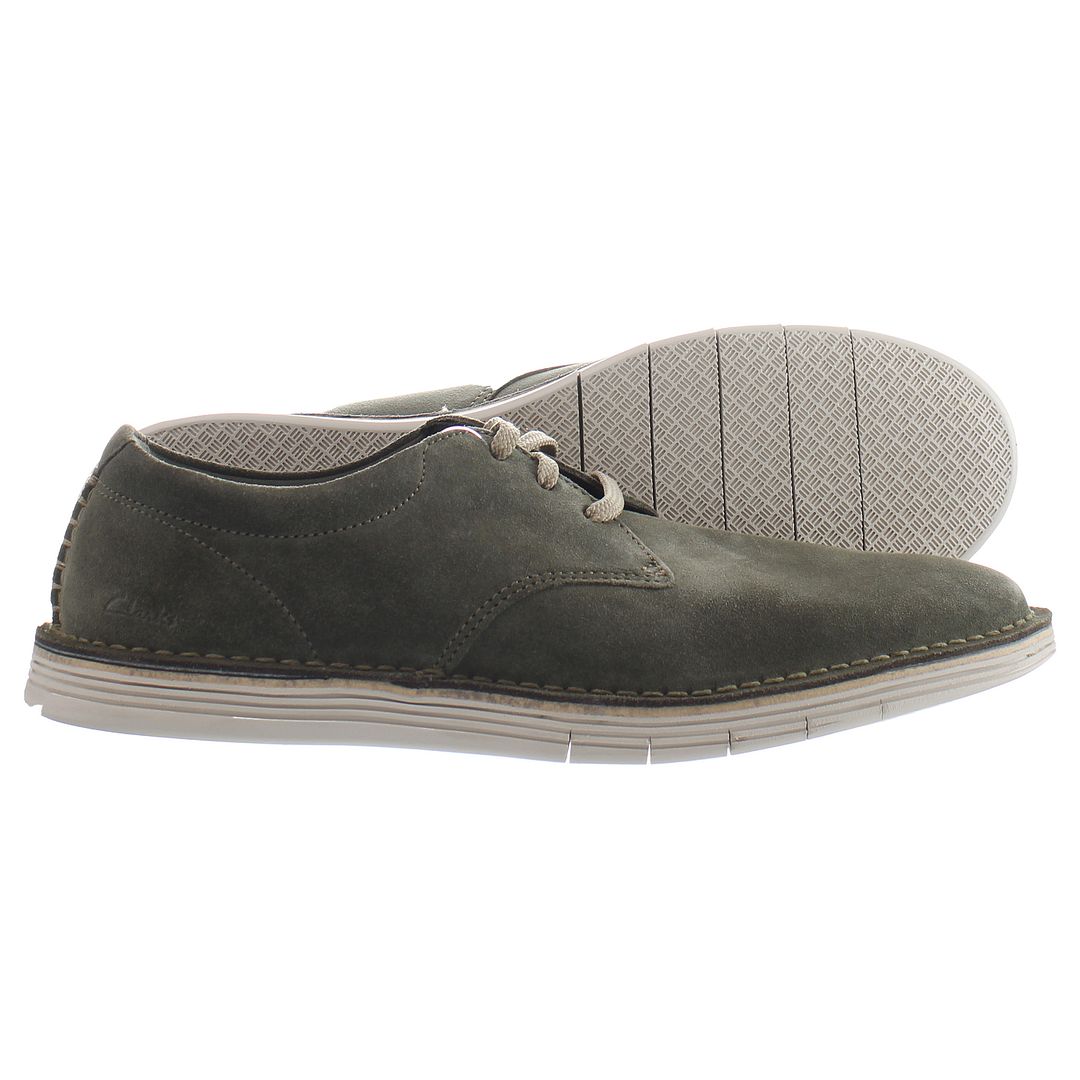 Clarks Forge Vibe Mens Green Shoes