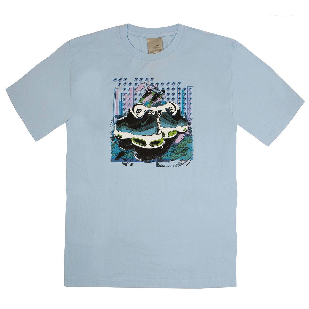 Nike Mens Air Max Blue Graphic Top