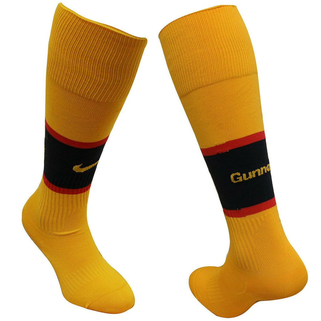 Nike Gunners Arsenal F.C Kids Yellow Football Socks