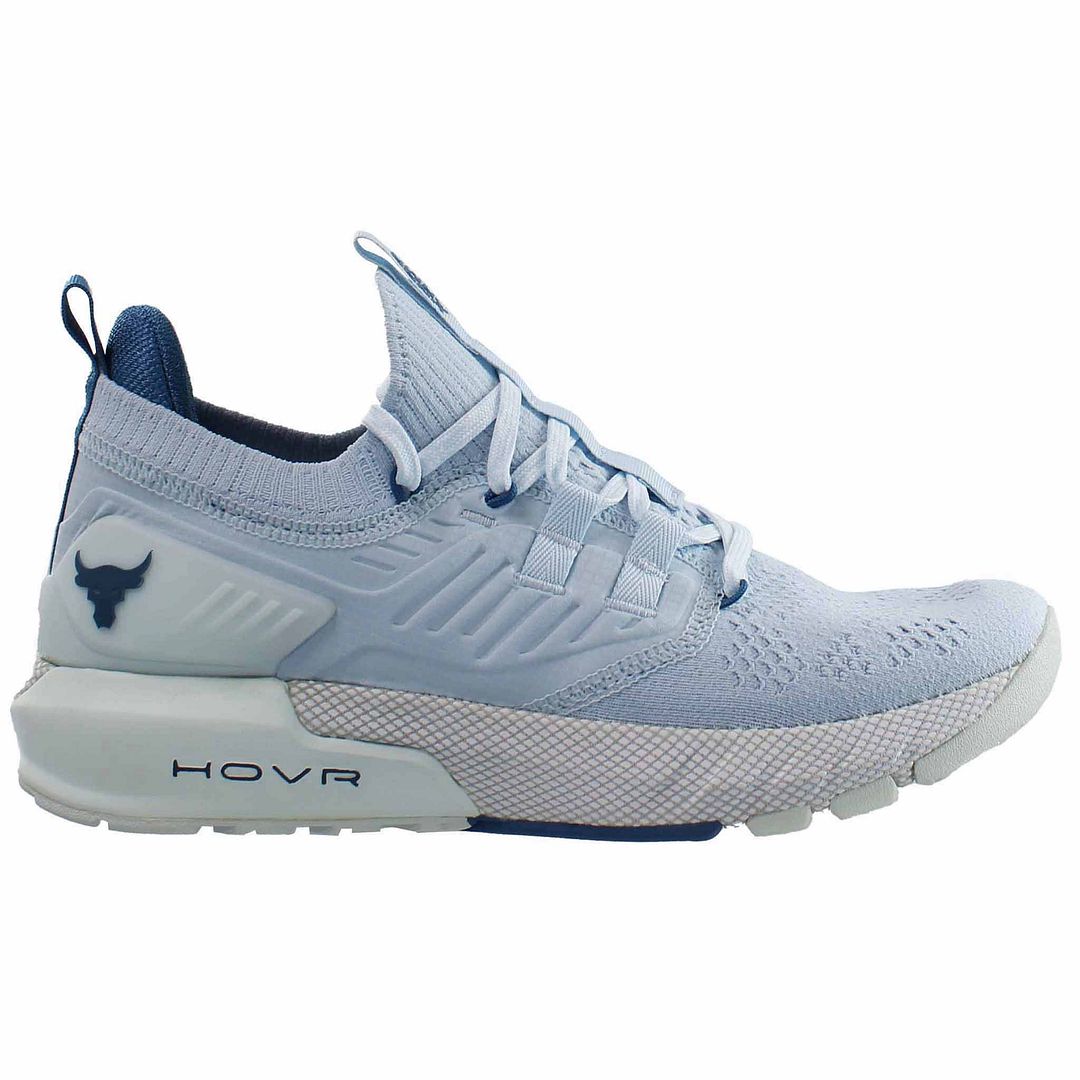 Under Armour x Project Rock 3 Blue Womens Running Trainers