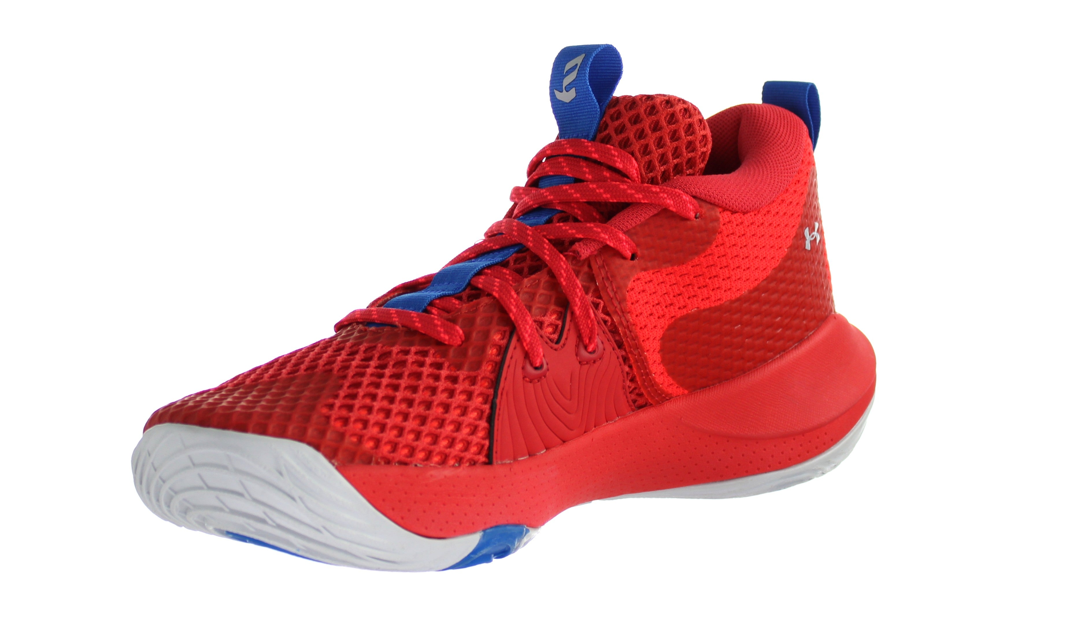 Under Armour Embiid 1 Red Mens Trainers