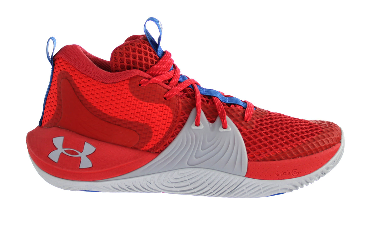 Under Armour Embiid 1 Red Mens Trainers