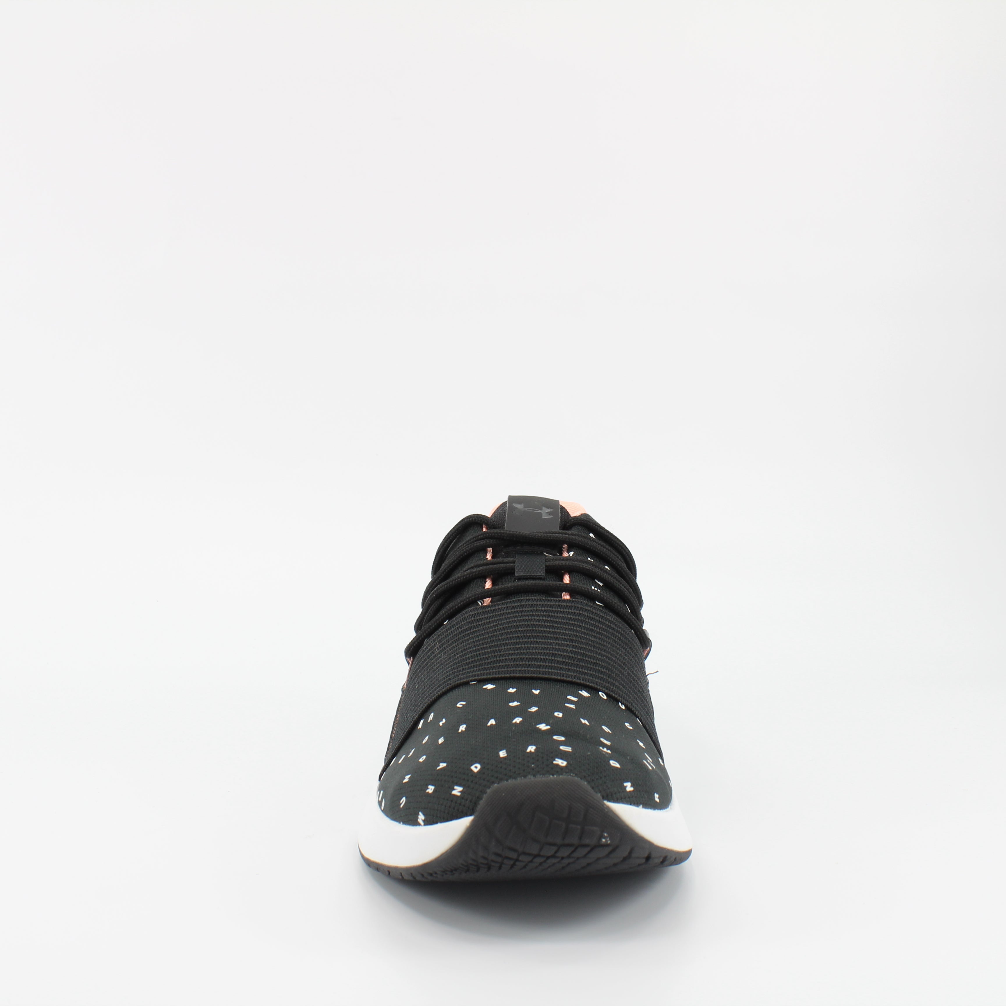 Under Armour Charged Breathe McPrint Womens Black Trainers