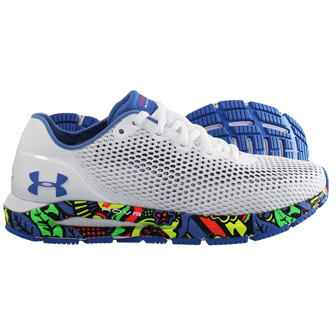 Under Armour HOVR Sonic 4 Run Weird White Womens Running Trainers