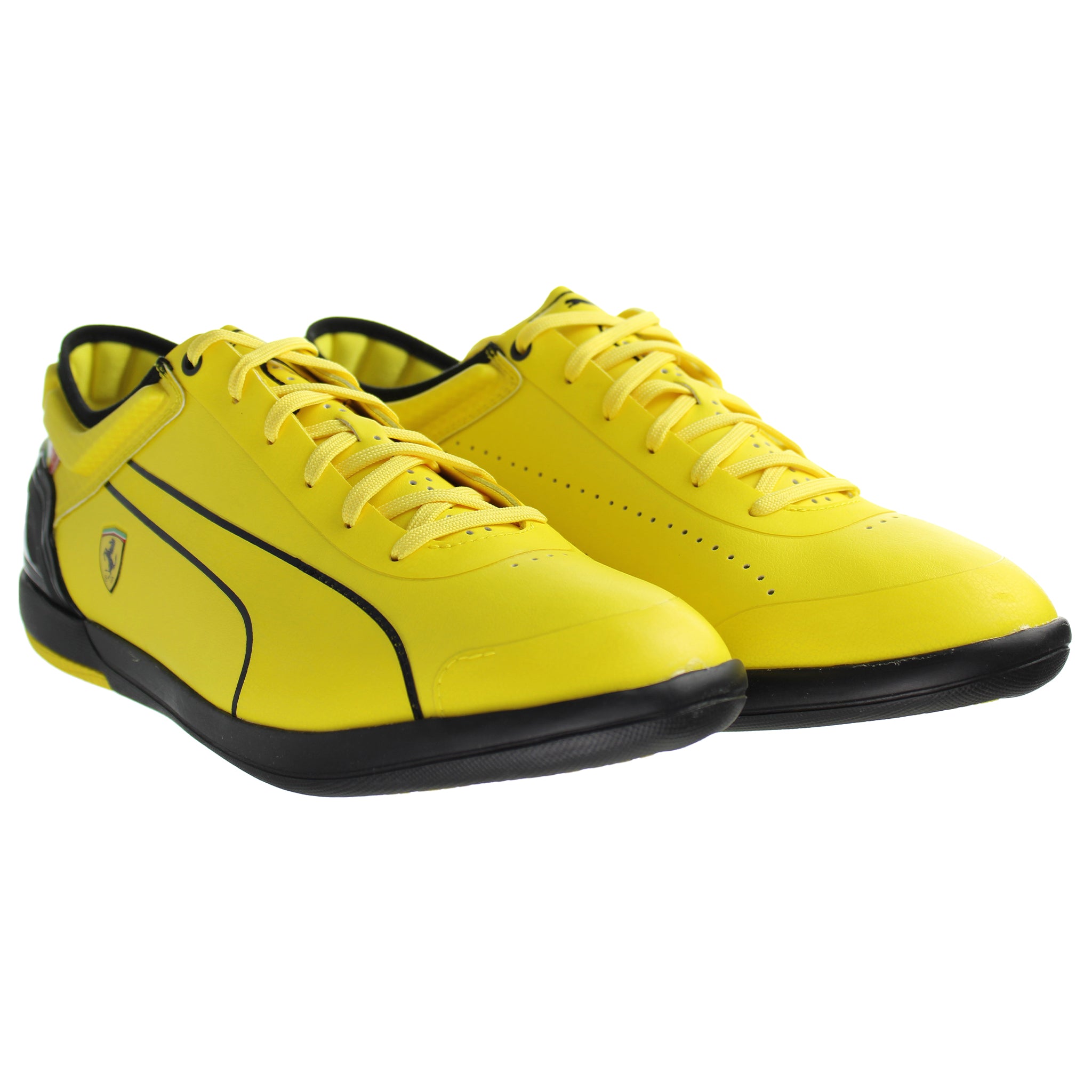 Puma Driving Power Light Mens Yellow Trainers