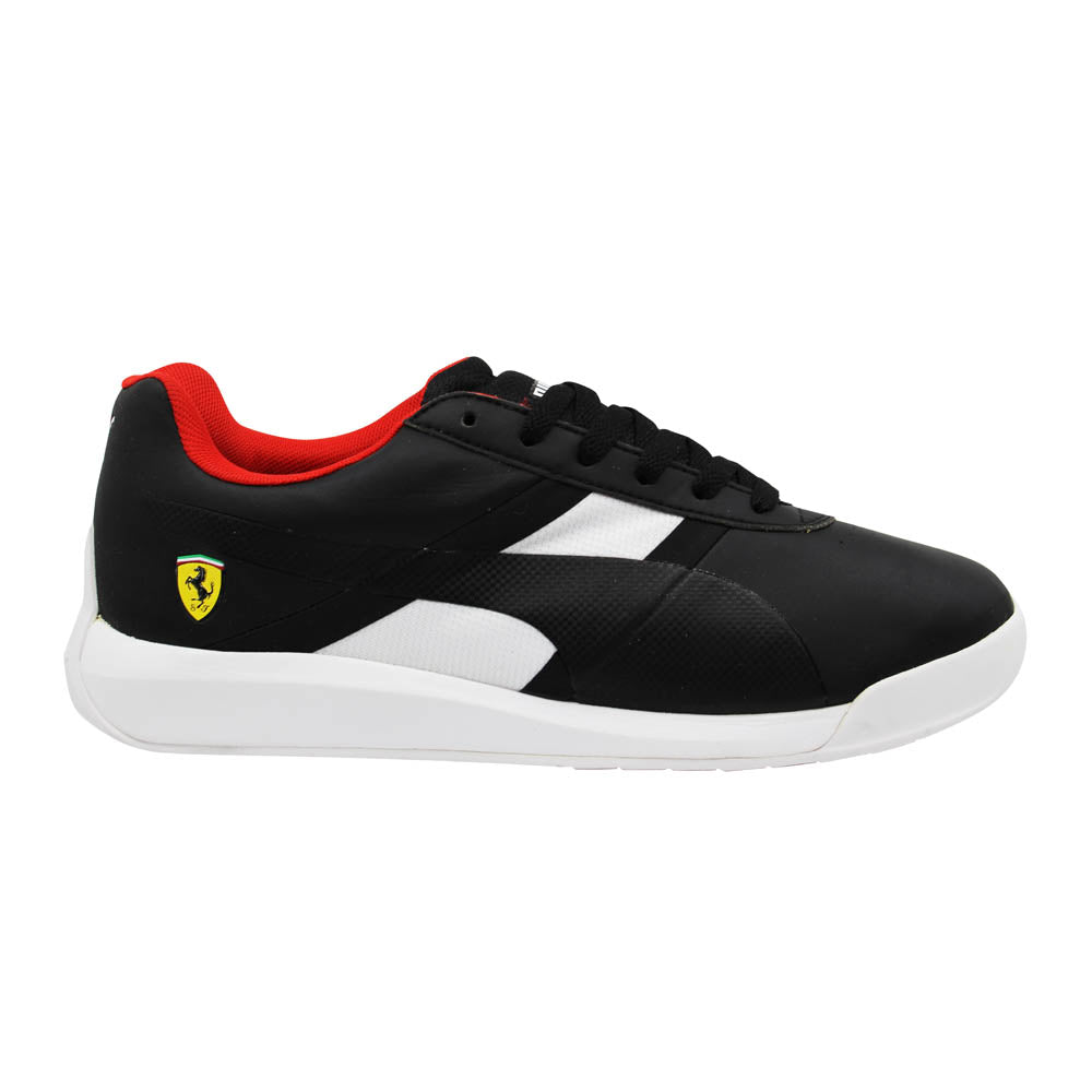 Puma Podio Tech Scuderia Ferrari Mens Black Trainers