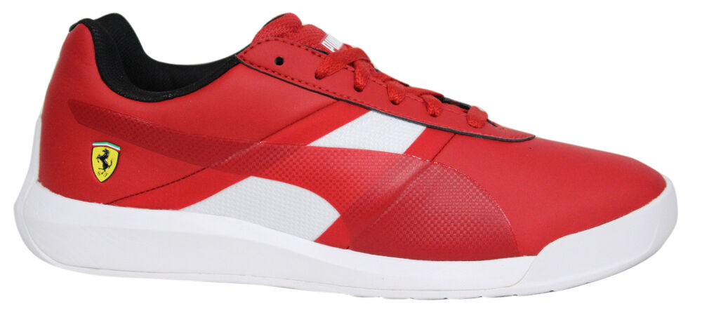 Puma Scuderia Ferrari Podio Tech Mens Red Trainers