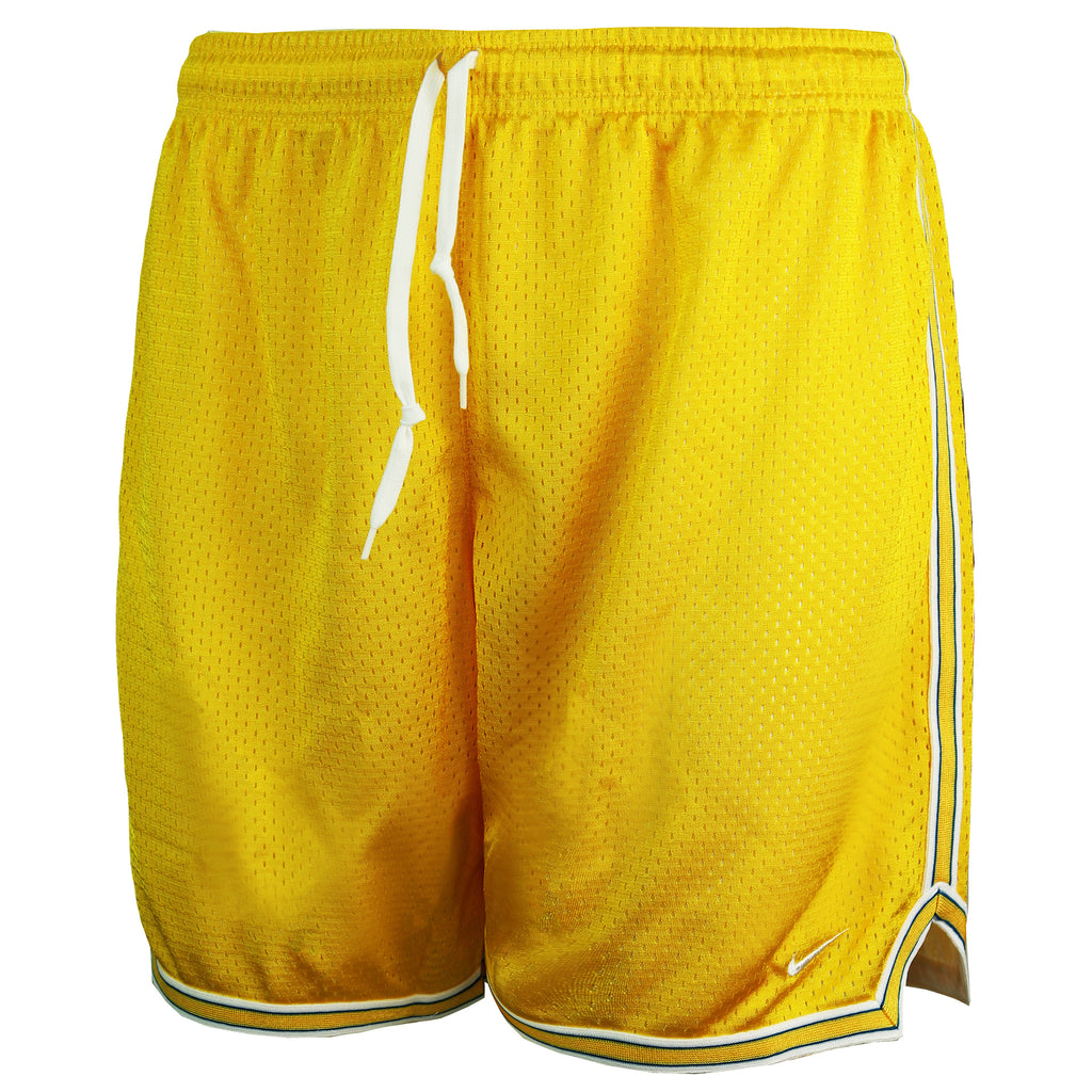 Nike Logo Womens Yellow Shorts