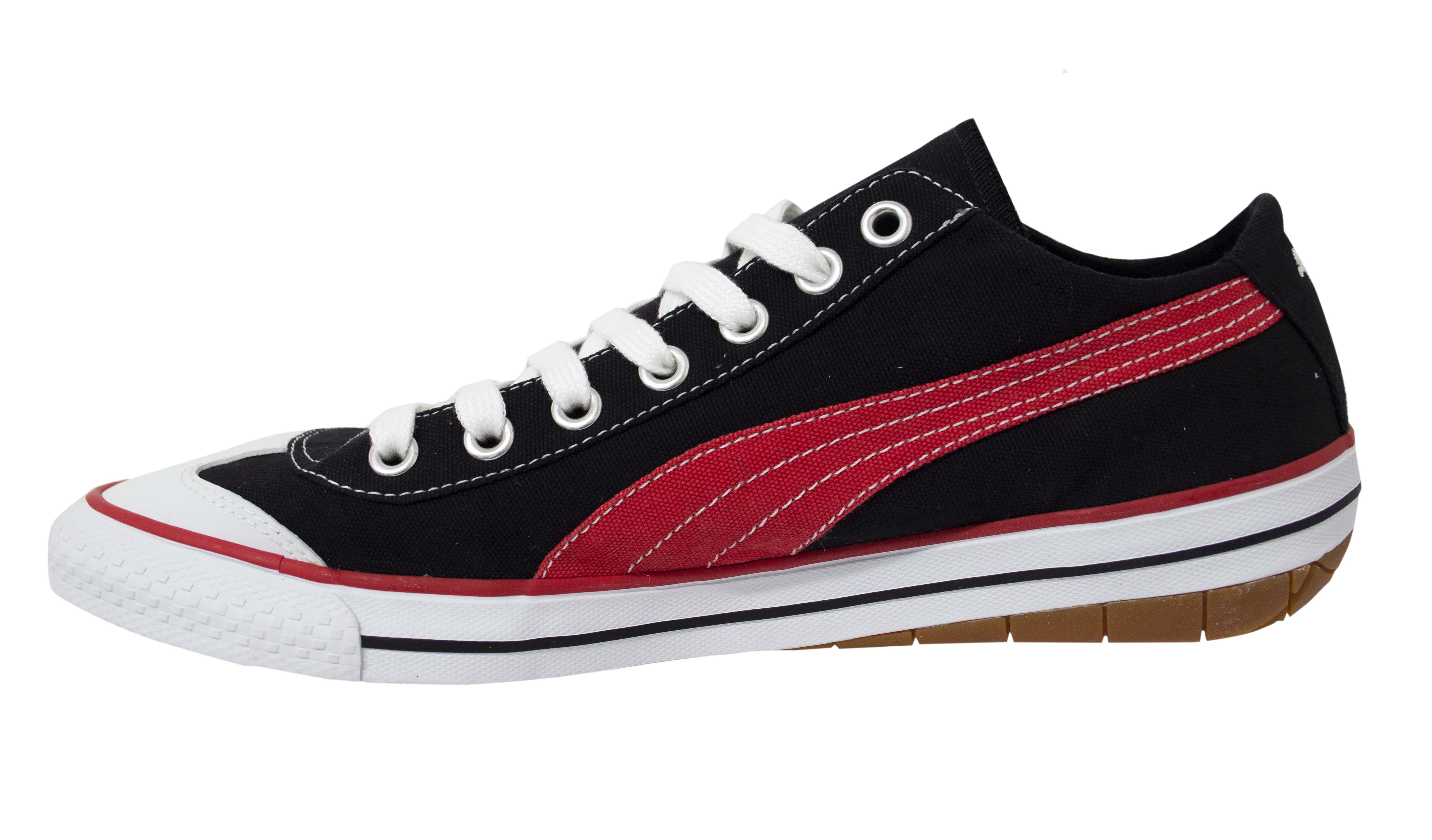 Puma 917 Mens Black/Red Plimsolls