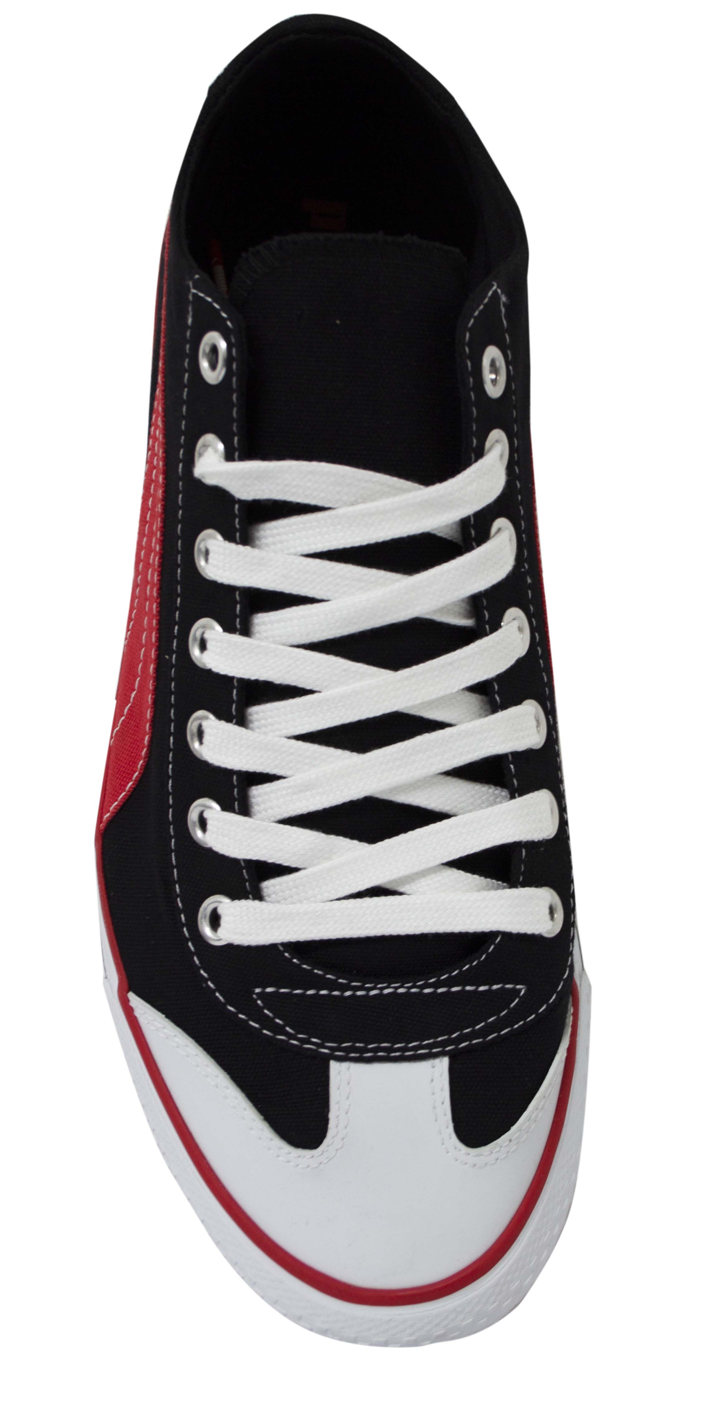 Puma 917 Mens Black/Red Plimsolls