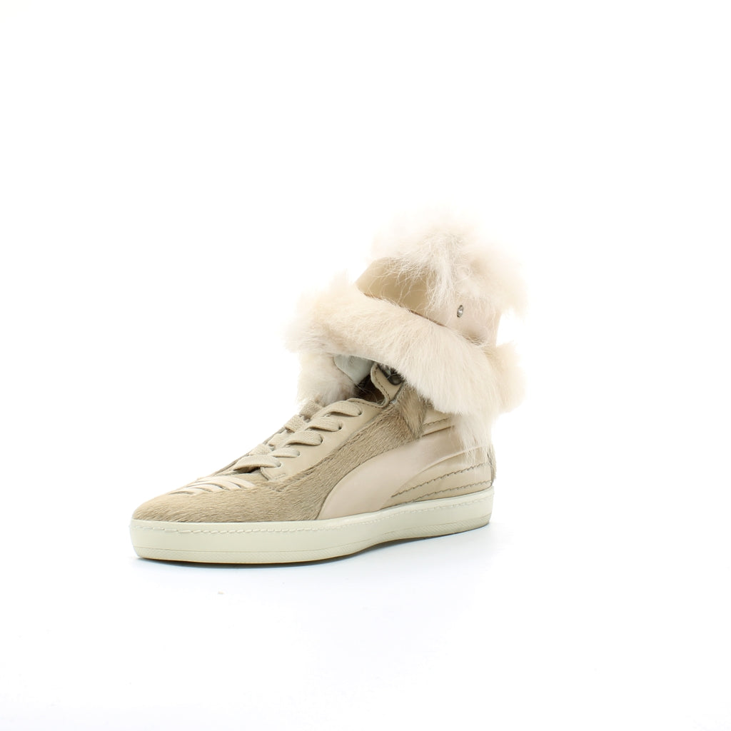 Puma Alexander McQueen Womens Beige Trainers