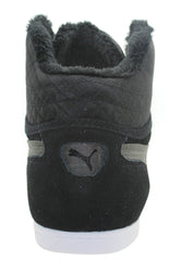 Puma Glyde Court Fur Womens Black Trainers