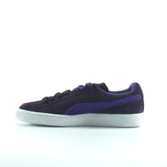 Puma Suede Classic Purple Leather Womens Lace up Trainers 355462 19