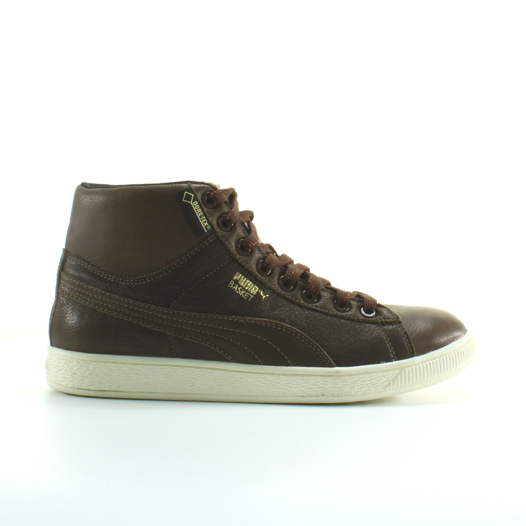 Puma Classic GTX Mens Brown Mid Trainers