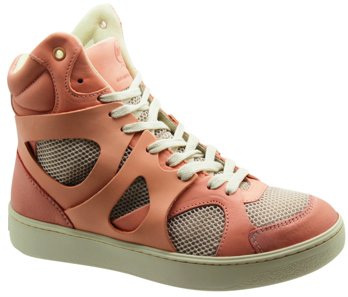 Puma AMQ Alexander McQueen Move Mid Womens Rose Pink Trainers