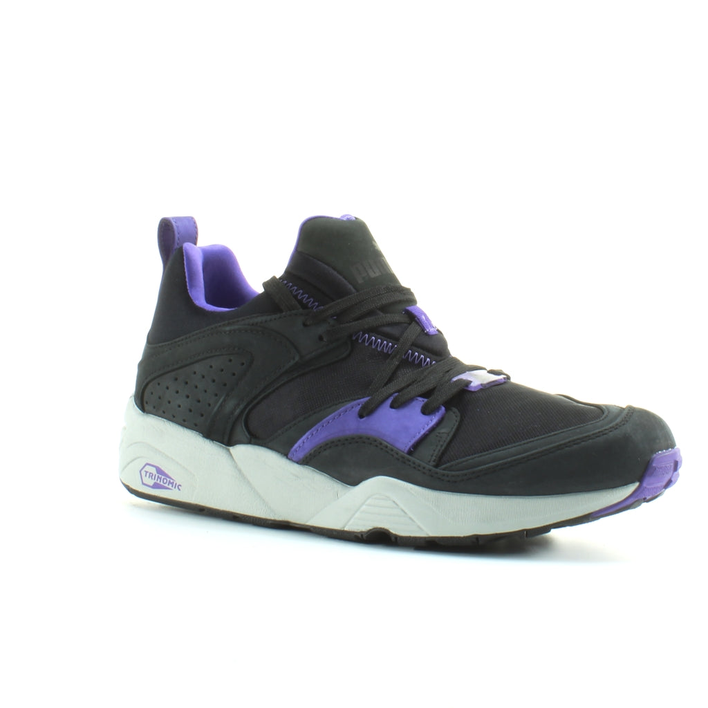 Puma Blaze Of Glory CRKL Mens Black/Purple Trainers