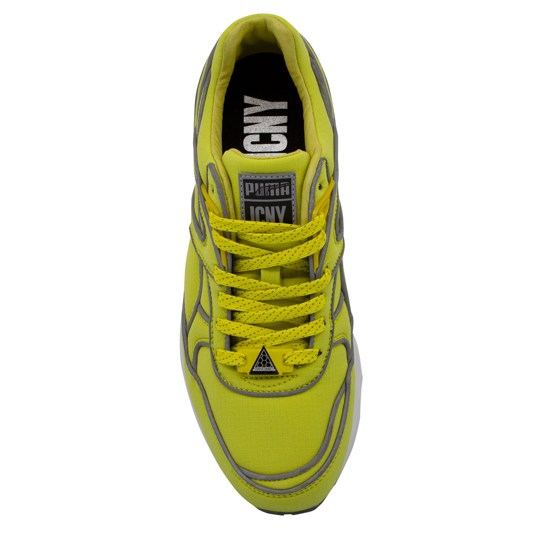 Puma Trinomic R698 x ICNY Mens Yellow/White Trainers