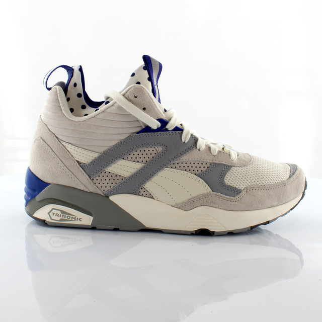 Puma Trinomic R698 Mid Street Womens White Trainers