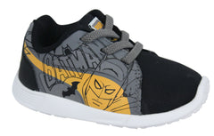 Puma ST Trainer Evo Lace Up Infant Batman Black Grey Trainers