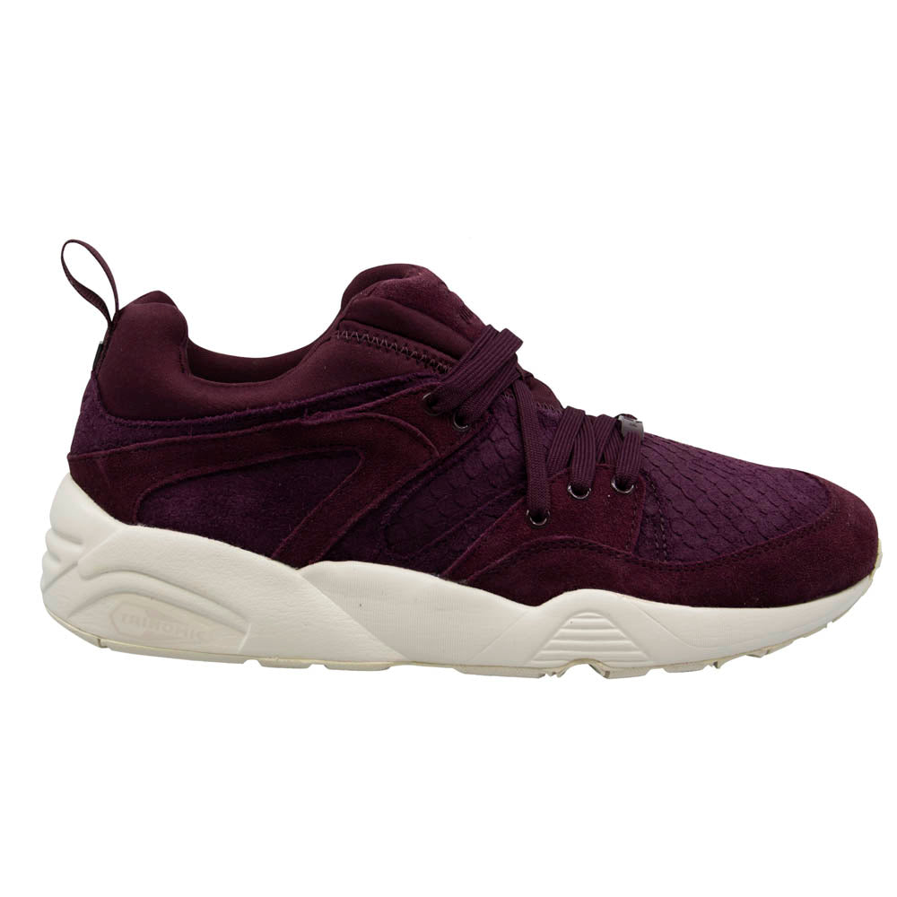 Puma Trinomic Blaze Of Glory Womens Burgundy Trainers