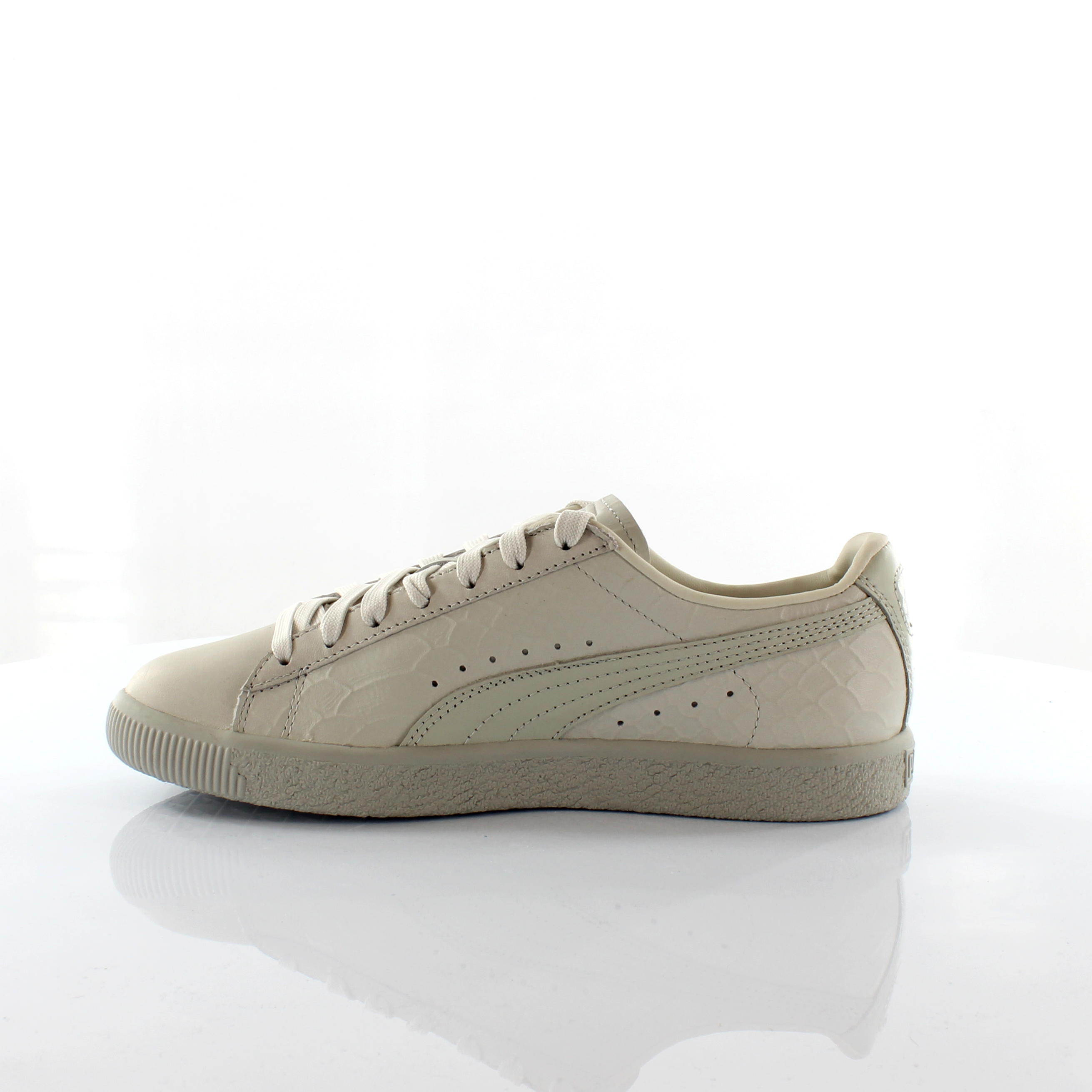 Puma Clyde Dressed Mens Off White Trainers