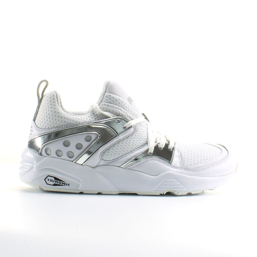 Puma Trinomic Blaze Of Glory Mens White Trainers