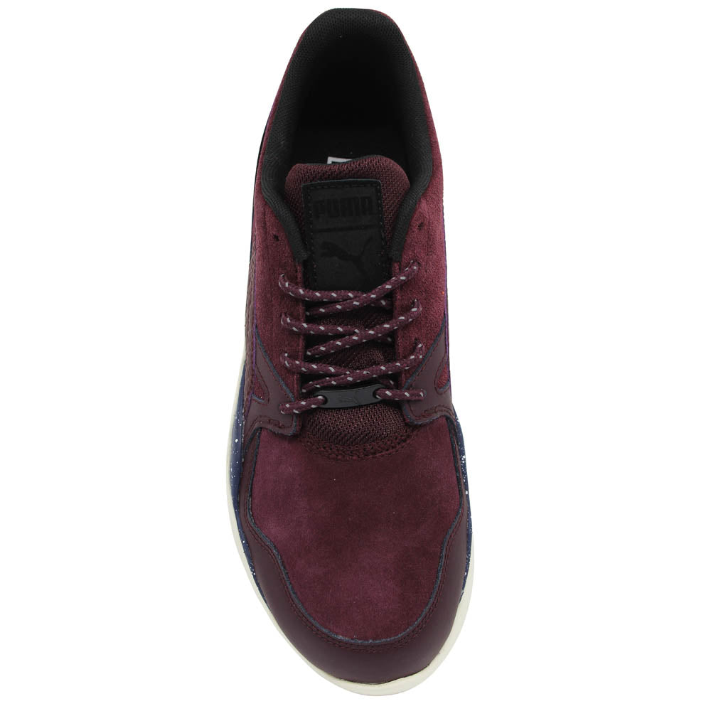 Puma Duplex Evo Mens Burgundy Trainers